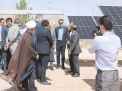 گزارش تصویری افتتاح نیروگاه خورشیدی ترکیبی